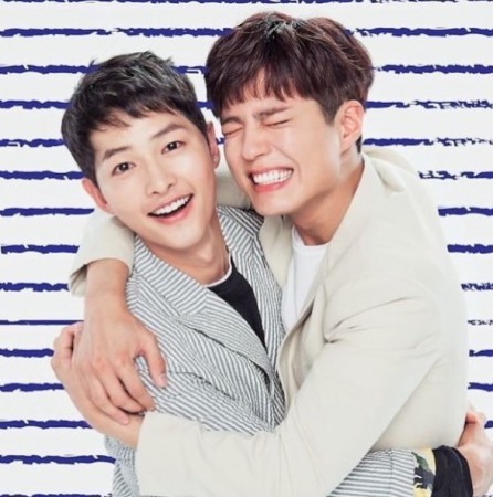 Song Joong K and Park Bo Gum share a close bond with each other Song Joong K and Park Bo Gum