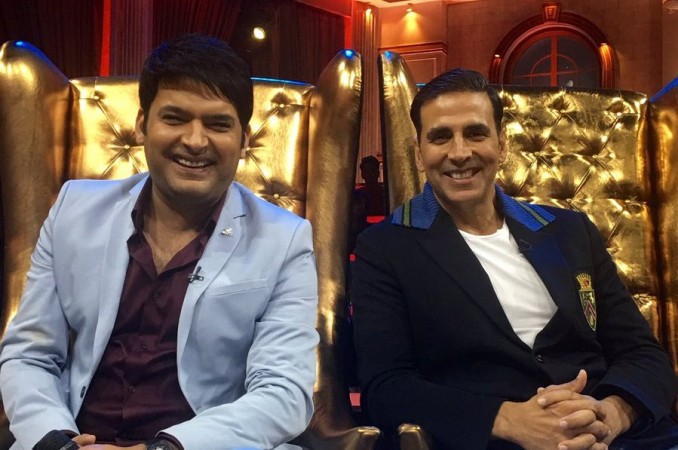 Kapil Sharma, Akshay Kumar on The Great Indian Laughter Challenge Kapil Sharma, Akshay Kumar on The Great Indian Laughter Challenge