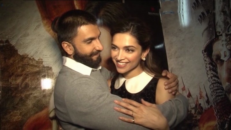 Ranveer Singh and Deepika Padukone Deepika Padukone and Ranveer Singh