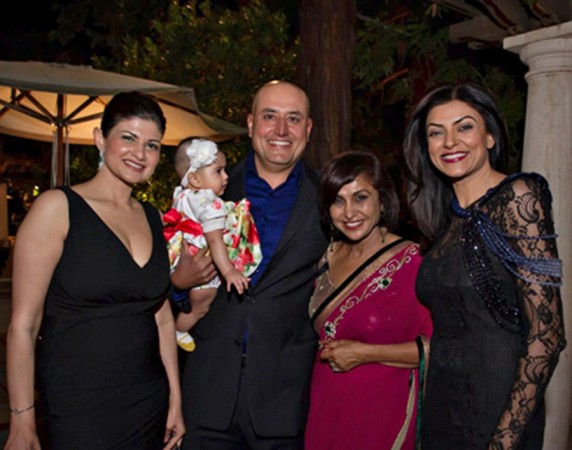 Sushmita Sen and Sabeer Bhatia Sushmita Sen and Sabeer Bhatia