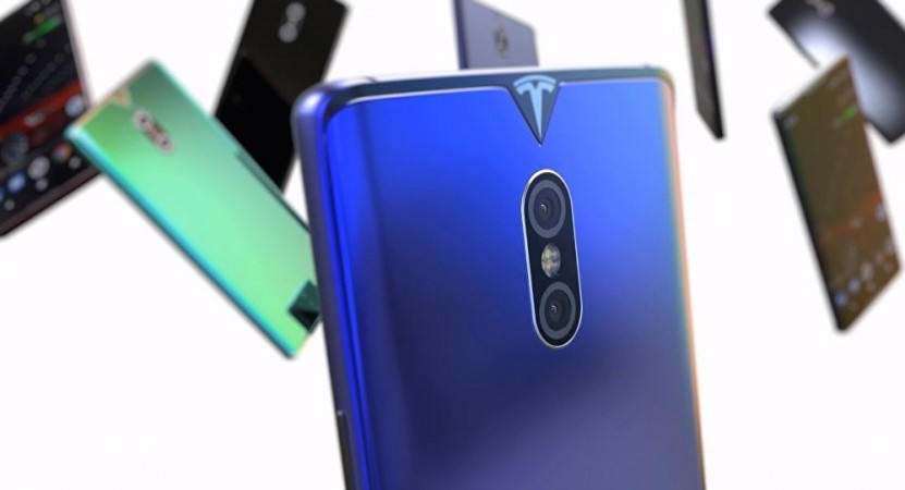 Tesla concept smartphone. Tesla concept smartphone