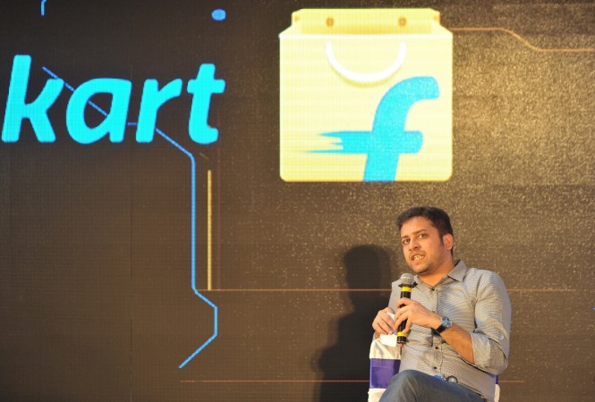 Chief Operating Officer and Co-Founder of Flipkart, Binny Bansal speaks during the launch of Flipkart's Largest Fulfillment Centre on the outskirts of Hyderabad on October 30, 2015.NOAH SEELAM/AFP/Getty Images INDIA-ECONOMHY-ONLINE