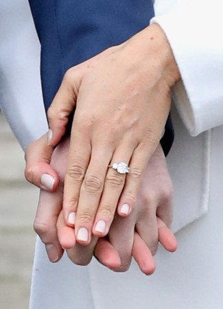 Prince Harry customised the engagement ring for his fiance Meghan Markle Prince Harry Meghan Markle engagement ring