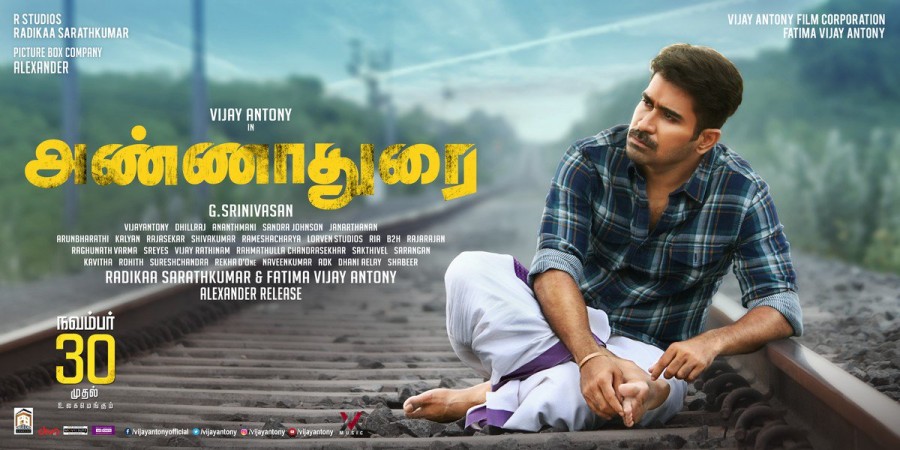 Vijay Antony in Anna Durai. Vijay Antony in Anna Durai