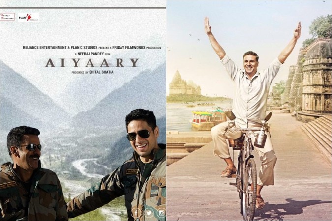 Aiyaary vs Padman Aiyaary Padman