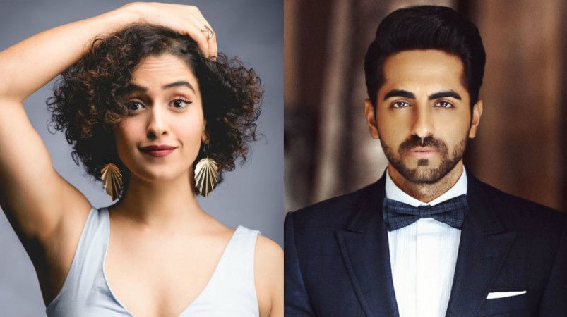 Sanya Malhotra, Ayushmann Khurrana Sanya Malhotra, Ayushmann Khurrana