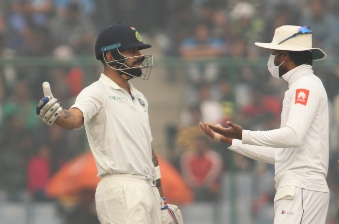 Virat Kohli was a visibly disappointed person on Sunday, Virat Kohli, Delhi smog