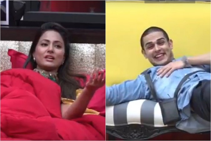 Bigg Boss 11: Hina Khan and Priyank Sharma Hina Khan, Priyank Sharma