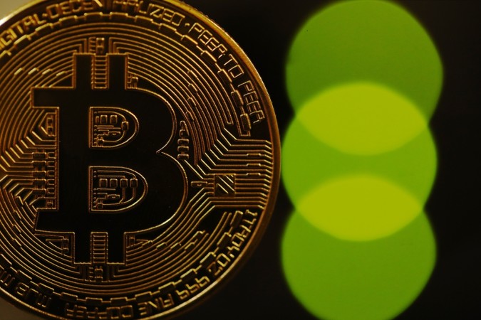 LONDON, ENGLAND - OCTOBER 23: A visual representation of the digital Cryptocurrency, Bitcoin on October 23, 2017 in London, England. Bitcoin Cryptocurrency Is Booming