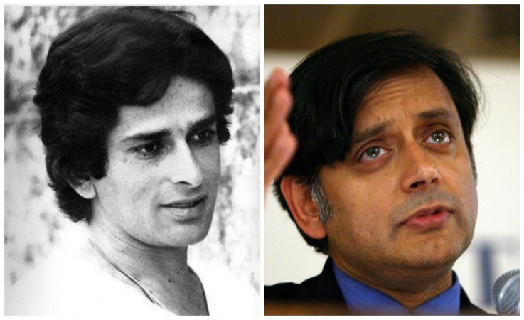 Shashi Kapoor and Shashi Tharoor Shashi Kapoor and Shashi Tharoor