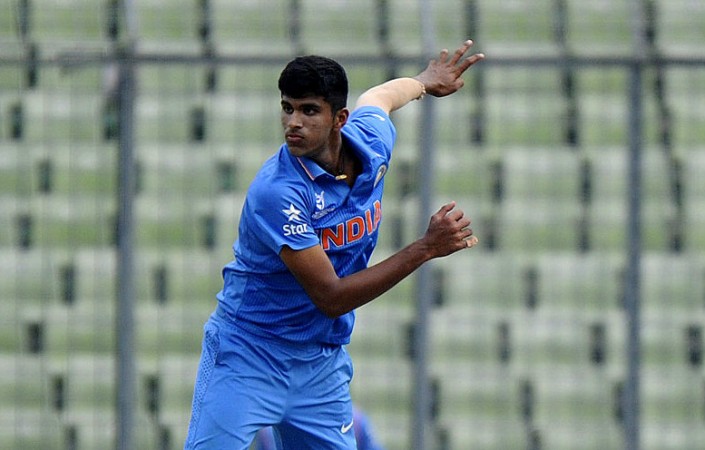 File photo of Sundar at ICC U-19 Cricket World Cup 2016 Washington Sundar