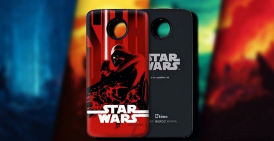 Motorola set to launch Darth Vader-inspired Moto Mods Style ahead of Star Wars: The Last Jedi movie release Motorola, Moto Mods, Star Wars: The Last Jedi, Darth Vader, Moto