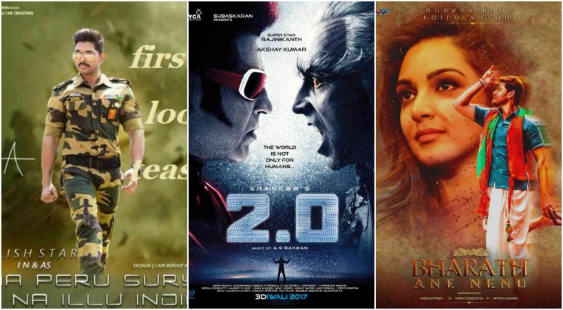 Naa Peru Surya, 2.0, Bharat Ane Nenu Naa Peru Surya, 2.0, Bharat Ane Nenu