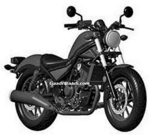 Honda Rebel patent image Honda Rebel patent image