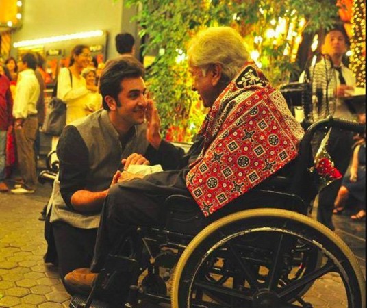 Ranbir Kapoor wiith Shashi Kapoor at Prithvi Theatre Shashi Kapoor, Ranbir Kapoor