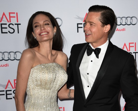 Angelina Jolie and Brad Pitt at the premiere of 'By the Sea' in 2015 Angelina Jolie Brad Pitt