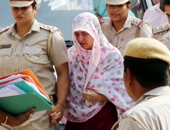 Honeypreet Insan, adopted daughter of self claimed godman Gurmeet Ram Rahim who has been sentenced to 20 years in jail HoneyRahim