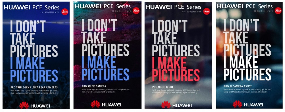 Huawei PCE-series poster ad leaked Huawei PCE-series poster ad leaked