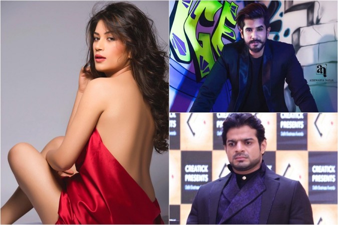 Bandgi Kalra, Suyyash Rai and Karan Patel Bandgi Kalra, Suyyash Rai, Karan Patel