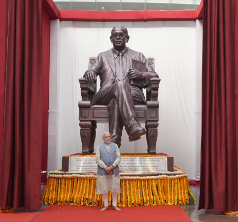 In picture: Prime Minister Narendra Modi at the ceremony to dedicate Dr Ambedkar International Centre to the nation at 15 Janpath in New Delhi on December 7, 2017. Prime Minister Narendra Modi