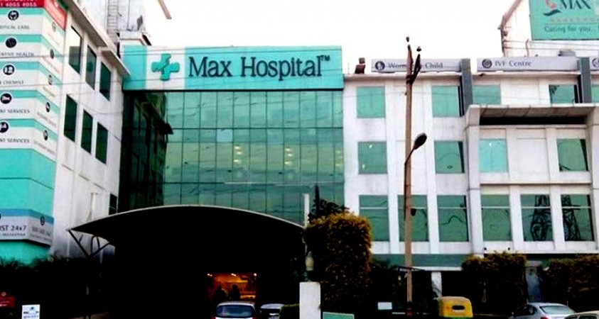 In picture: Max Hospital. Max Hospital