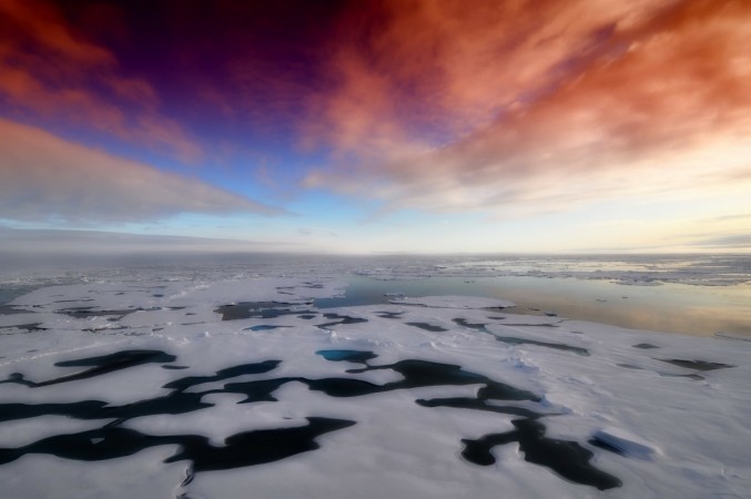 Antarctic oceans have warm water trapped deep underwater, causing rapid melting Antarctica