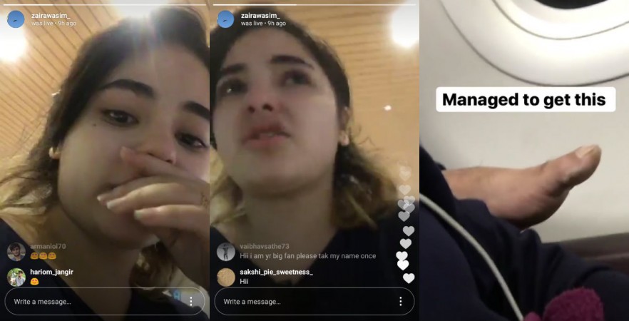 Zaira Wasim molestation Zaira Wasim