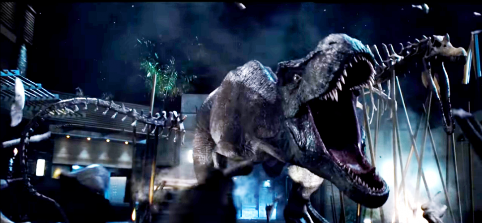 A still from the Jurassic World movie. jurassic park