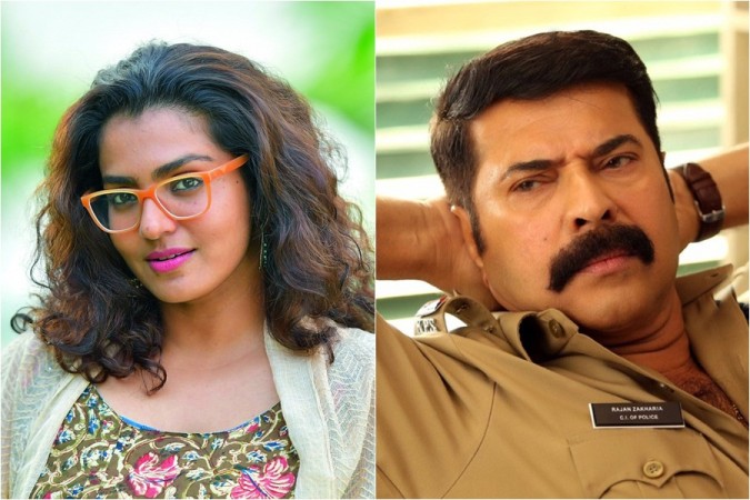 Parvathy and Mammootty parvathy, Mammootty, kasaba