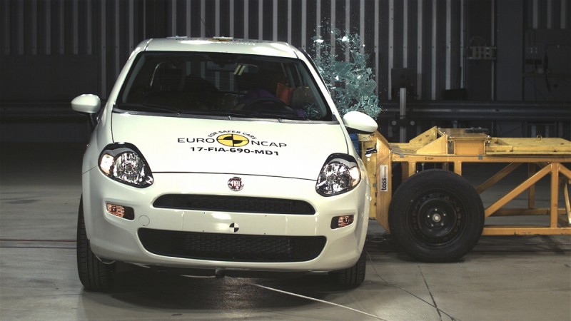 Fiat Punto crash test Fiat Punto, Fiat Punto crash test