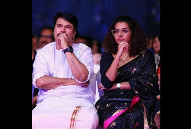 Mammootty and Parvathy Mammootty, Parvathy