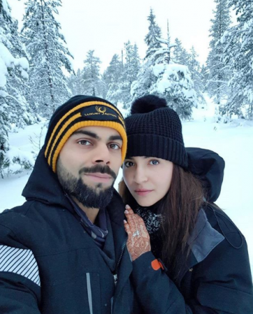 Anushka and Virat Honeymoon Anushka Virat