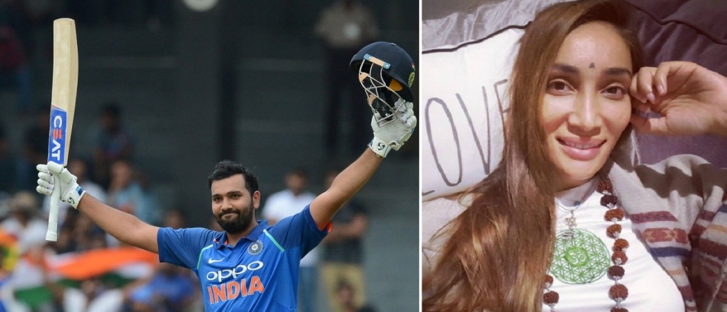 Ex-couple Rohit Sharma and Sofia Hayat Rohit Sharma, 3rd double hundred ODI, Sofia Hayat