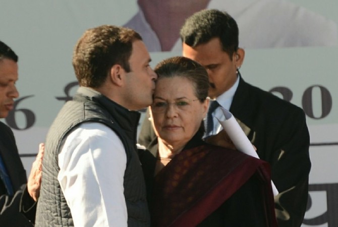 Sonia Gandhi, mother of Congress President Rahul Gandhi at AICC headquarters handed over party's reins to her son on Saturday, December 16 Soonia Rahul