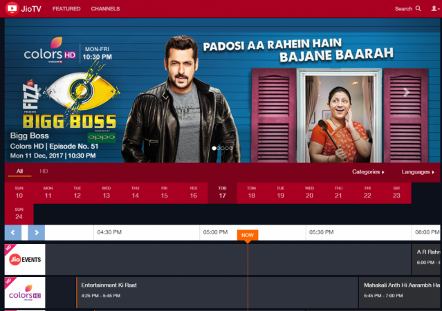 JioTV Web