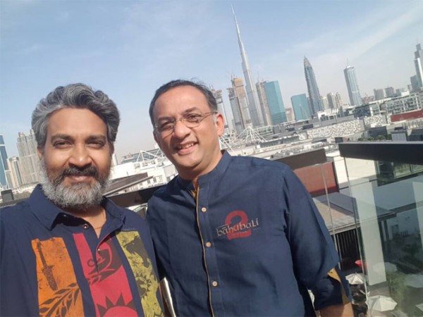 SS Rajamouli and Shobu Yarlagadda SS Rajamouli and Shobu Yarlagadda