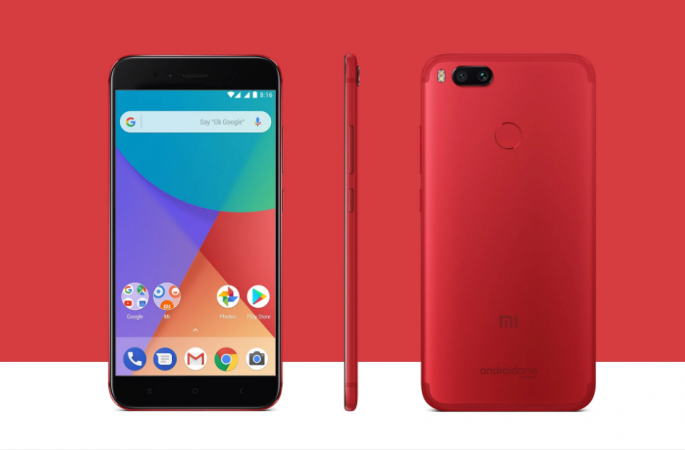 Mi A1 Special Red Edition will be launched during the Mi No.1 Fan Sale Mi A1 Special Red Edition