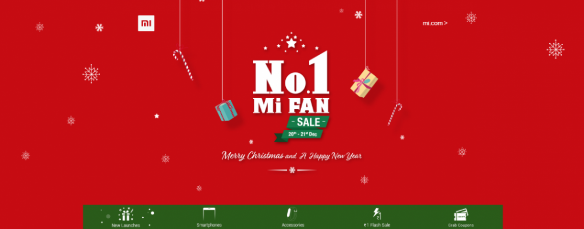 Xiaomi No. 1 Mi Fan Sale (screenshot) Mi No 1 Fan Sale