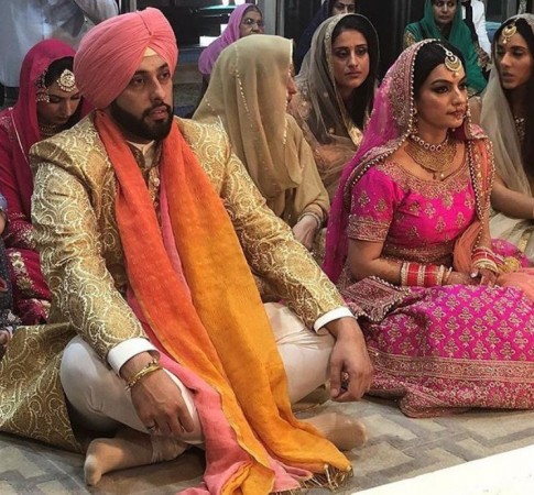 Yeh Hai Mohabbatein actor Sangram Singh with his bride Yeh Hai Mohabbatein cast, Sangram Singh married