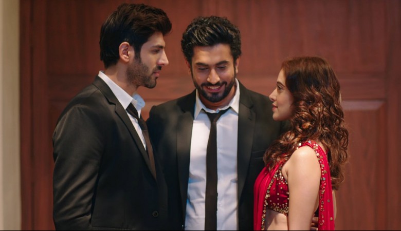 Kartik Aaryan, Sunny Singh and Nushrat Bharucha KArtik Aaryan, Sunny Singh, Nushrat Bharucha