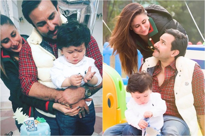 Taimur Ali Khan with papa Saif Ali Khan and mom Kareena Kapoor Khan Taimur Ali Khan, Saif Ali Khan, Kareena Kapoor Khan