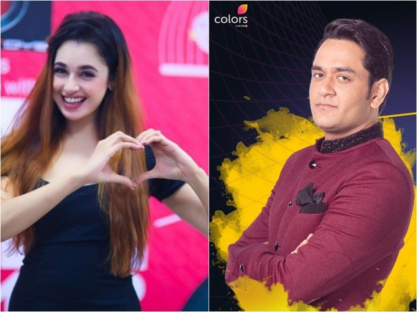 Yuvika Chaudhary and Vikas Gupta Yuvika Chaudhary and Vikas Gupta