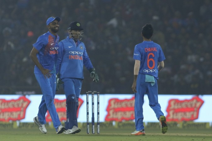 Chahal won the Man of the Match Award for picking up four wickets on Wendesday Yuzvendra Chahal