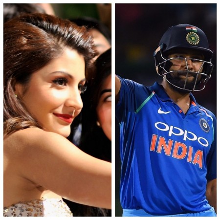 Anushka Sharma and Rohit Sharma anushka, rohit