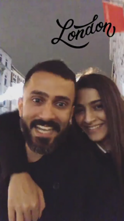 Sonam Kapoor and Anand Ahuja Sonam Kapoor and Anand Ahuja