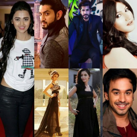 TV stars celebrating christmas