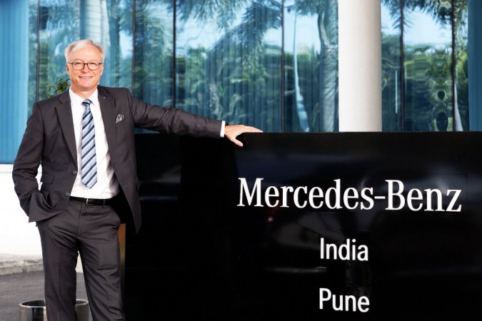 In picture: Mercedes-Benz India Managing Director and Chief Executive Ronald Folger. Roland Folger