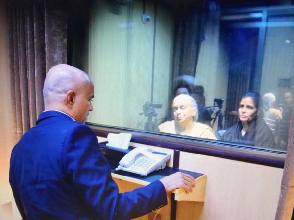 Kulbhushan Jadhav's meets mother and wife. Kulbhushan Jadhav
