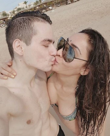 Sofia Hayat with her husband Vlad Stanescu Sofia Hayat