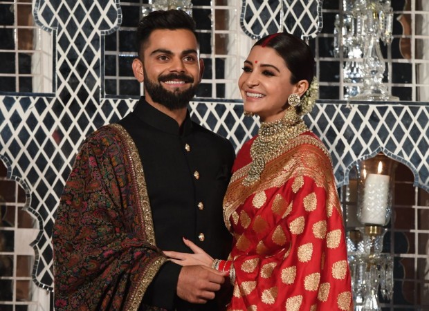 File photo of Virat Kohli and Anushka Sharma during their reception party in New Delhi Virat Kohli and Anushka Sharma